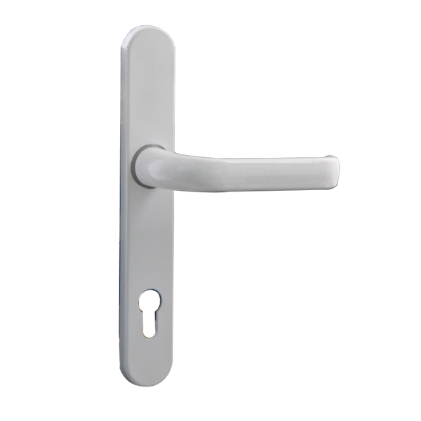 Customize aluminum white color garden door handle 2K2153