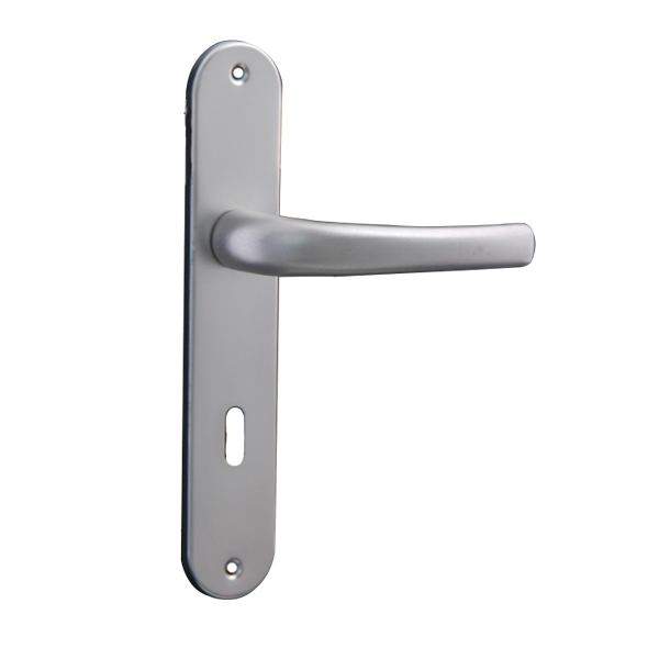 Customize double sided key hole door handle 2K2157