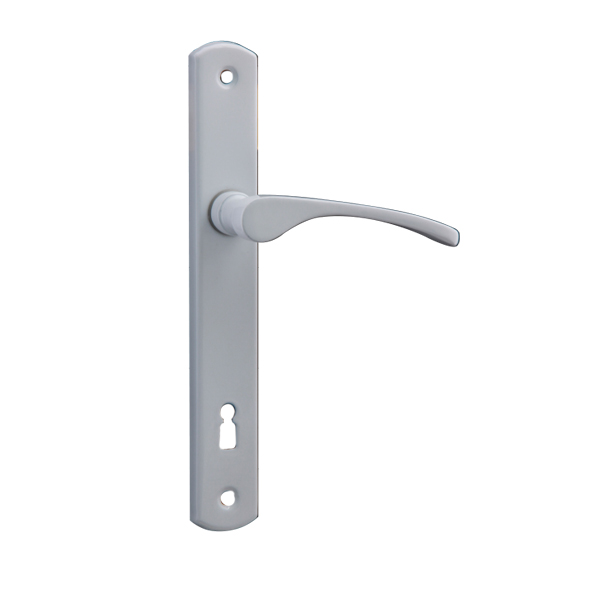 Customize aluminum alloy bathroom key hole door handle 2K2160
