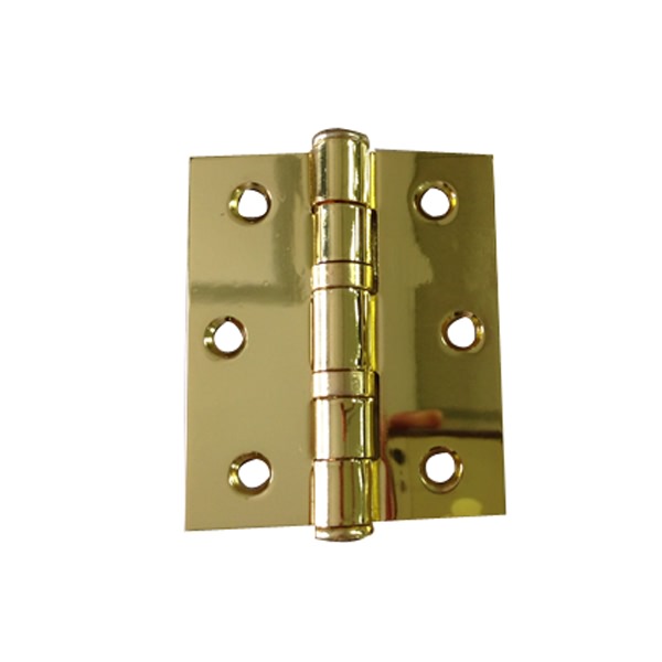 European Brass Plated Anti-Theft Door Hinge 3K140