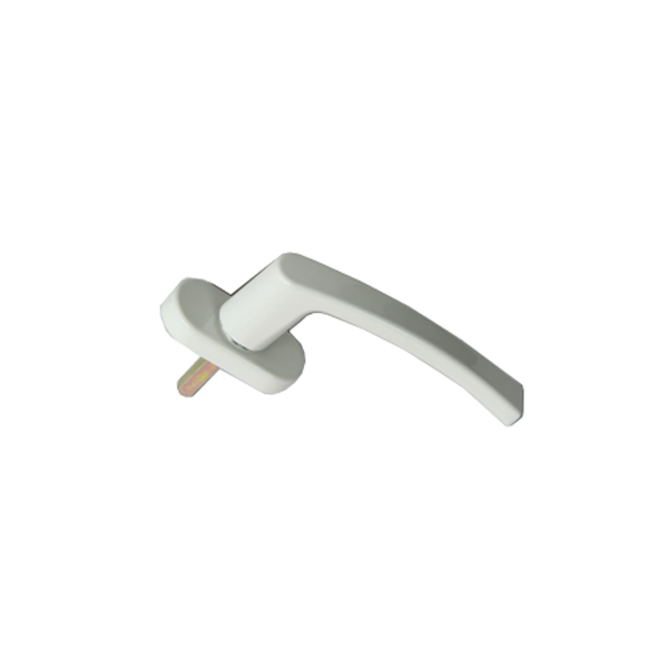 Window Handle With White Powder Coating Surface 2K5019 